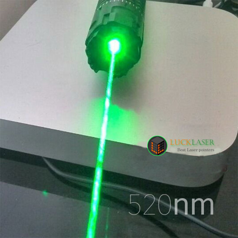 Latest！520nm 1W Green laser pointer with Pulsating Model
