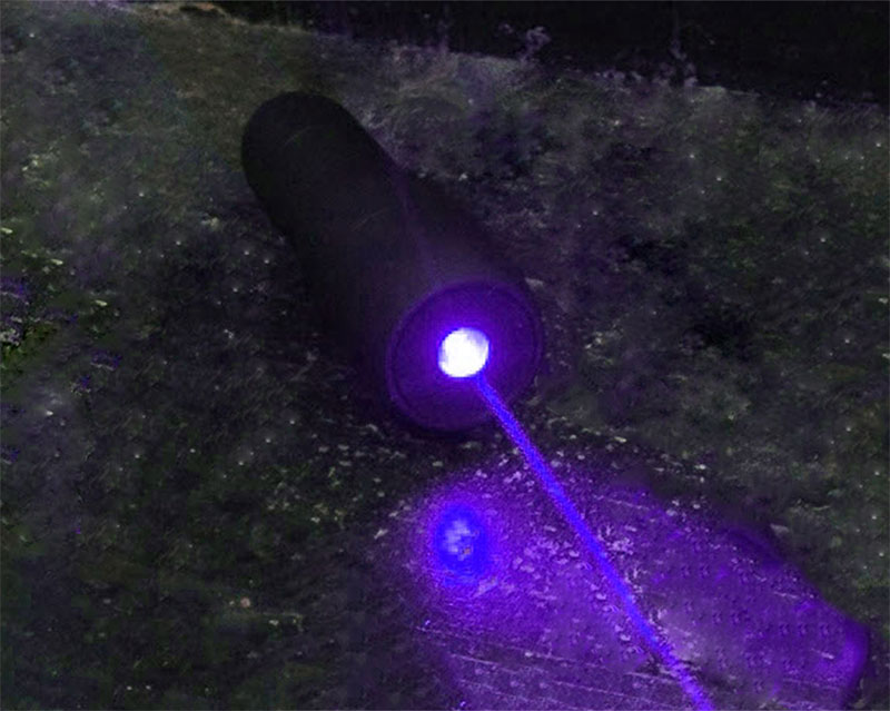 405nm 200mw 500mw blue Violet Laser Pointer for Diving - Click Image to Close