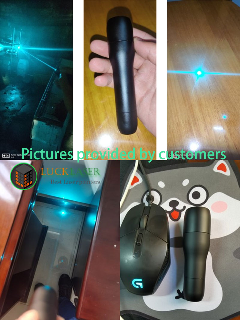 488nm 60mw Waterproof Blue laser pointer DS5 DS6