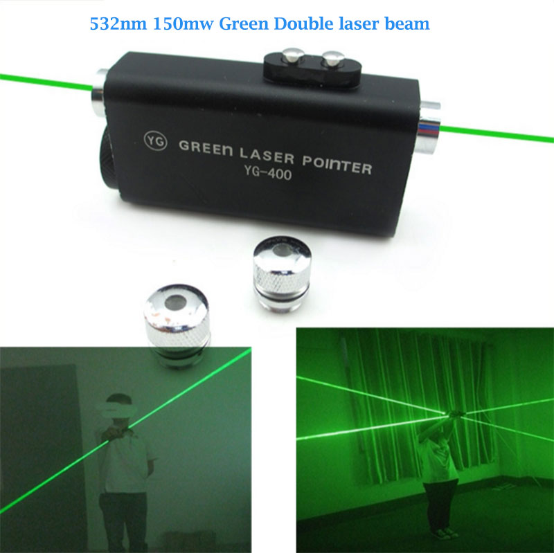 Green 532nm 150mw Double-headed hand-held laser sword Laser dance show props