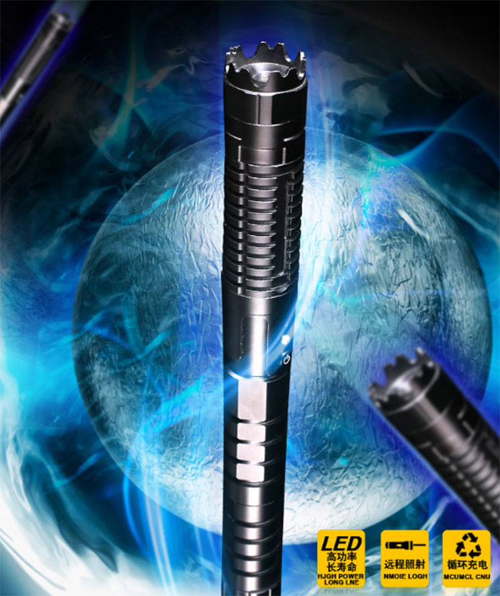 5mW 450nm Blue Laser Pointer Pen: Adjustable Focus, Rechargeable, Waterproof Torch